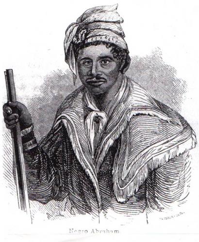 Blacks and Seminoles- Negro Abraham served as interpreter for Seminole Chief Micanopy. Historical Museum of Southern Florida