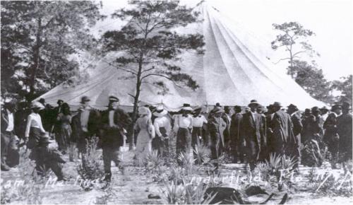 A camp meeting in Deerfield November 9_ 1913 Florida State Archives Neg 13_656