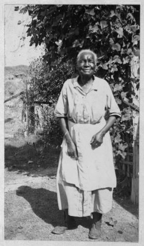 Millie Evans_ an elderly enslaved women at age 87.
