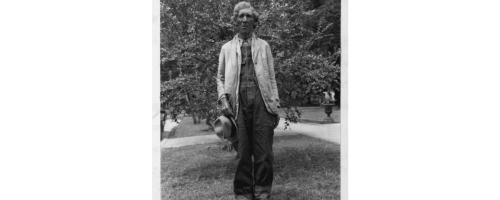 Nathan Beauchamp  about age 92 a former enslaved person in Alabama photographed between 1936 and 38.