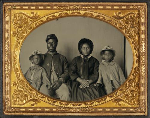 U S Colored troops black-soldier-family