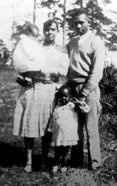 harry t moore young family 
