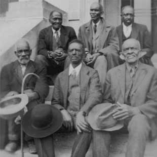 Attendants at Old Slave Day_ Southern Pines_ North Carolina April 8 1937