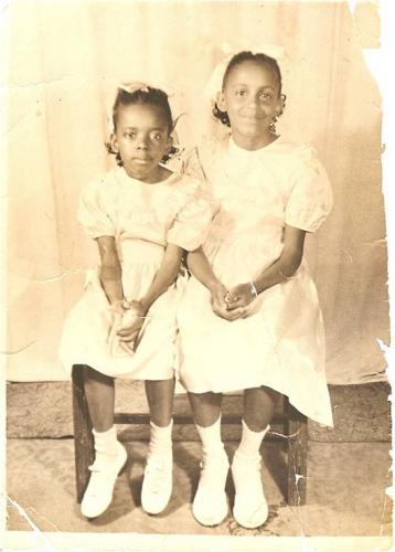 Children- Two DeLand girls circa 1950