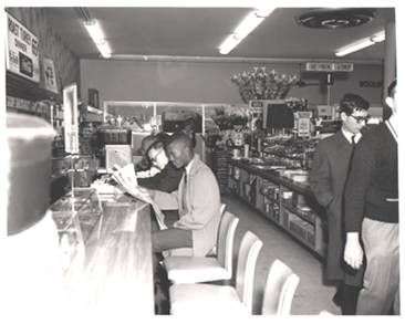 Civil Rights- A sit in demonstration in Tallahassee cirx early 1960a