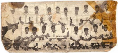 Education- The boys baseball team at DeLand's Euclid High School_ circa-mid- 1950s. Dunn Collection