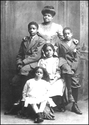 Ida B. Well and childreen. She was an early voice against lynching.