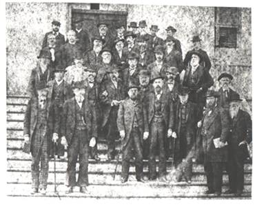 Reconstruction- The 1885 Florida Senate during Reconstruction note the presence of blacks. Florida State Archives Neg. 02418