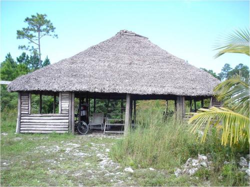 Red Bays A woodcarver's hut in Red Bays