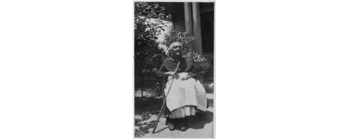 Tempie Herndon Durham Age 103 former slave in North Carolina photographed in 1937.