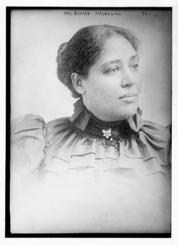 This is Olivia A. Davidson the wife of Booker T. Washington. She was born in 1866 and died in 1889.