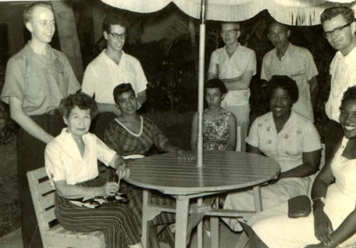 civil rights Miami CORE training 1959 due present with sister 