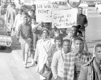 civil rights tally 65 march 1960 famu students protest arrests of fellow student smarch 12 1960