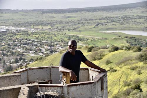 isreal golan one at gun position