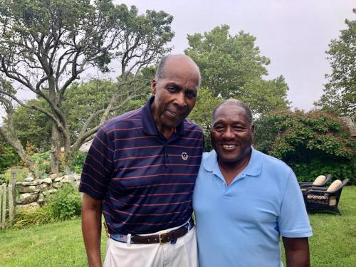 marvin Dunn and Vernon Jordan Martha's Vineyard Aug 22 2019