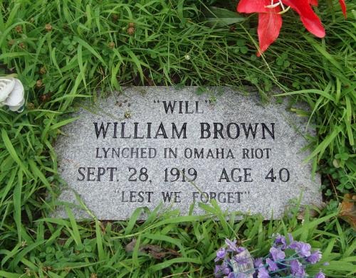 omaha race riot omaha-marker
