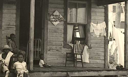 overtown nw 1st place and 18th street close up shows sign