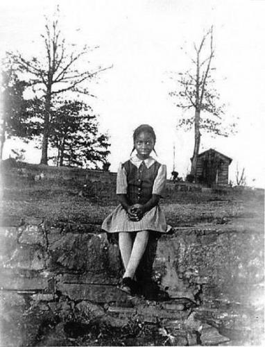 Singer Nina Simone at age 8